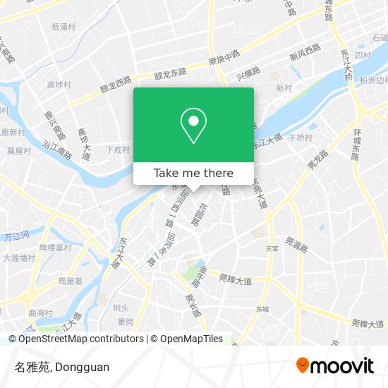 名雅苑 map