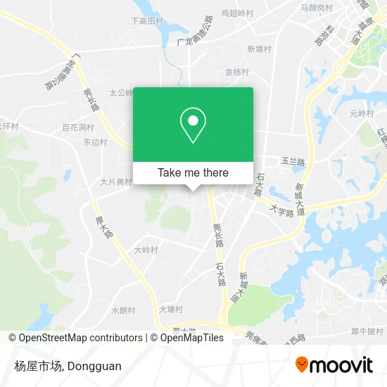 杨屋市场 map