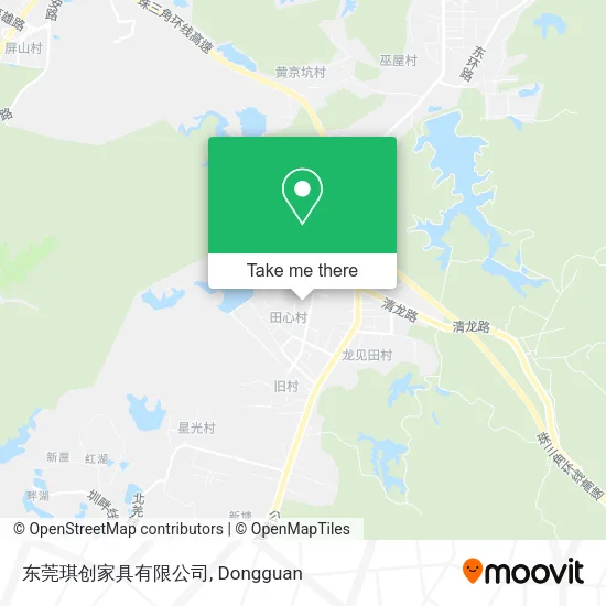 东莞琪创家具有限公司 map
