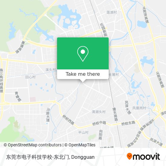 东莞市电子科技学校-东北门 map