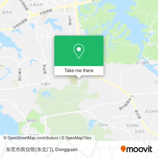 东莞市殡仪馆(东北门) map
