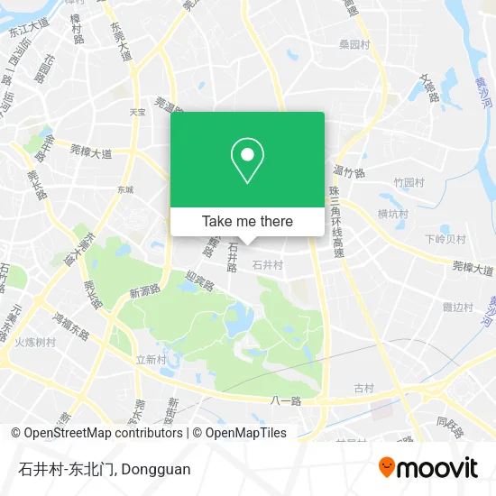 石井村-东北门 map