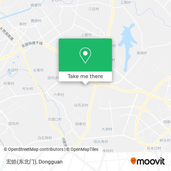 宏皓(东北门) map