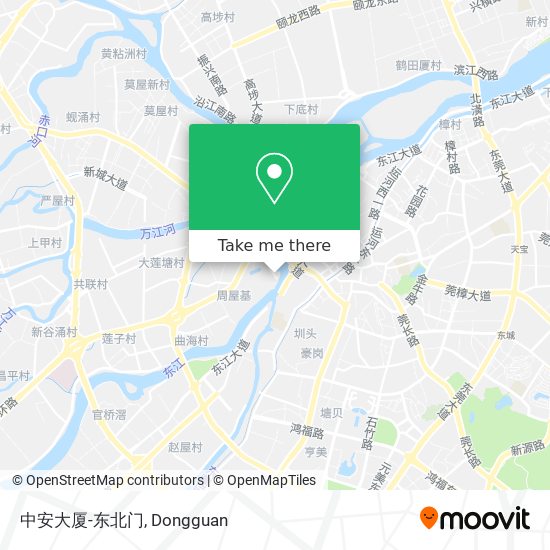 中安大厦-东北门 map