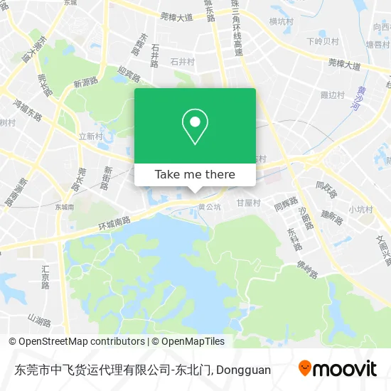 东莞市中飞货运代理有限公司-东北门 map