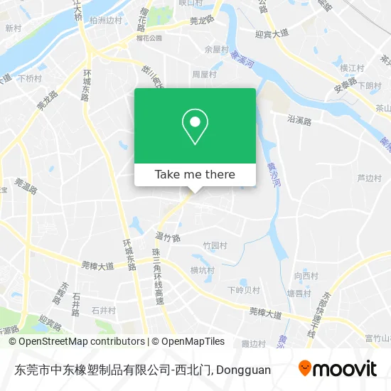 东莞市中东橡塑制品有限公司-西北门 map