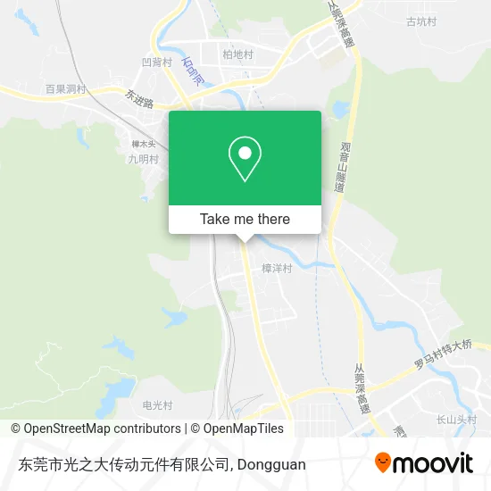 东莞市光之大传动元件有限公司 map