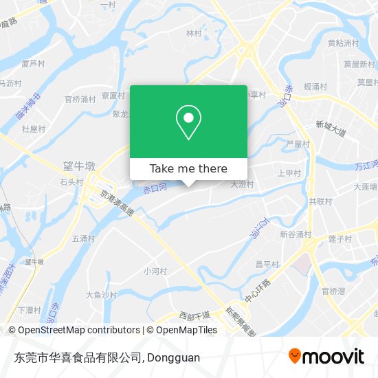 东莞市华喜食品有限公司 map