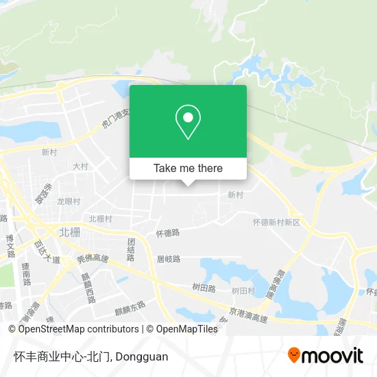怀丰商业中心-北门 map