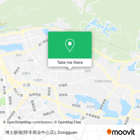 博士眼镜(怀丰商业中心店) map