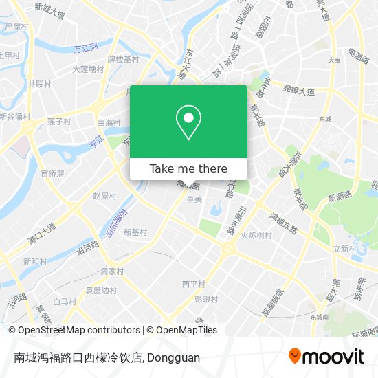 南城鸿福路口西檬冷饮店 map