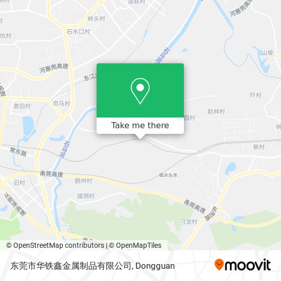 东莞市华铁鑫金属制品有限公司 map