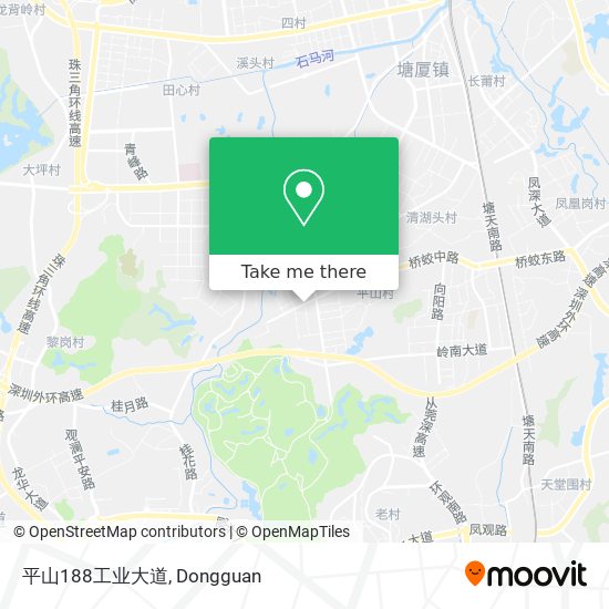 平山188工业大道 map