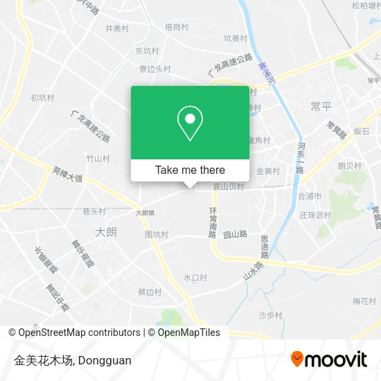 金美花木场 map
