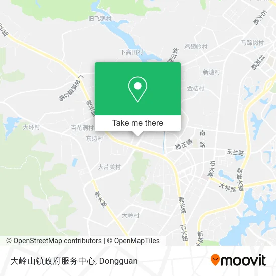 大岭山镇政府服务中心 map