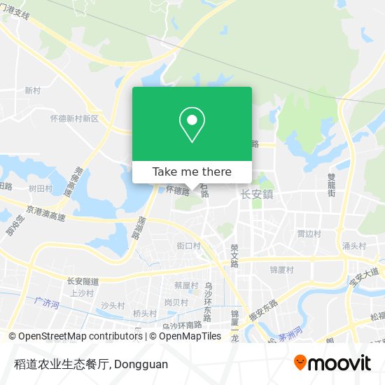 稻道农业生态餐厅 map