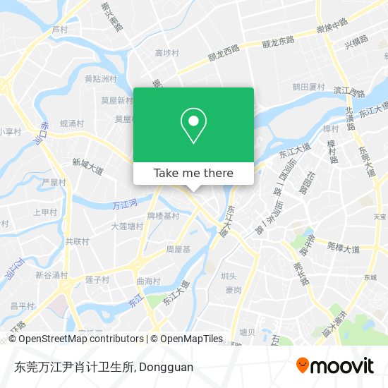 东莞万江尹肖计卫生所 map
