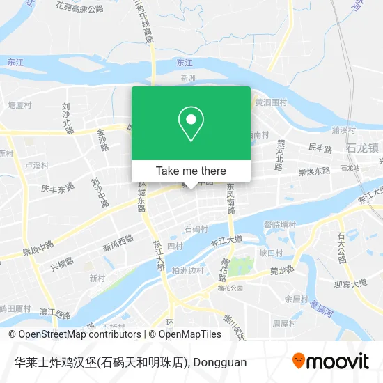 华莱士炸鸡汉堡(石碣天和明珠店) map
