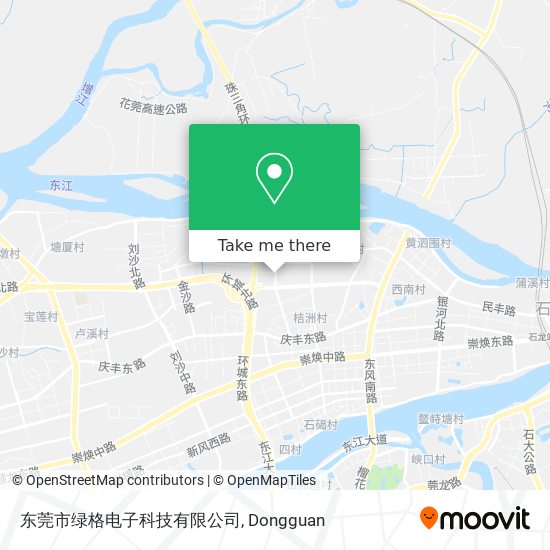 东莞市绿格电子科技有限公司 map