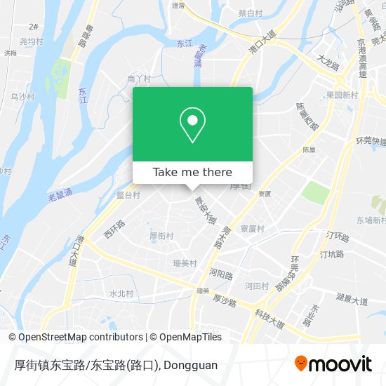 厚街镇东宝路/东宝路(路口) map
