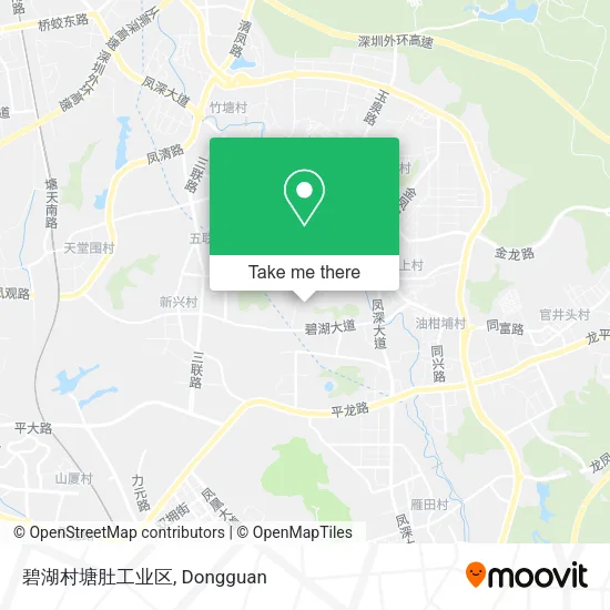 碧湖村塘肚工业区 map