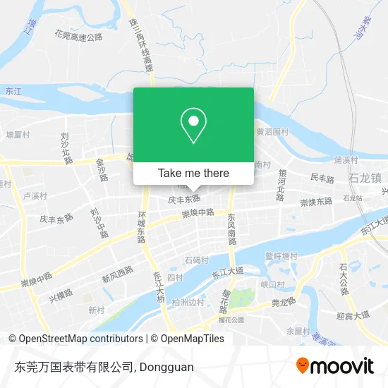 东莞万国表带有限公司 map