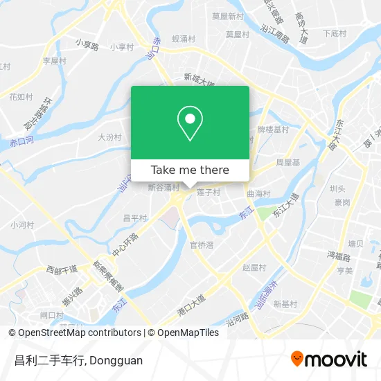 昌利二手车行 map