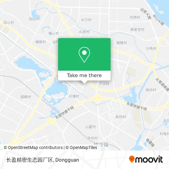 长盈精密生态园厂区 map