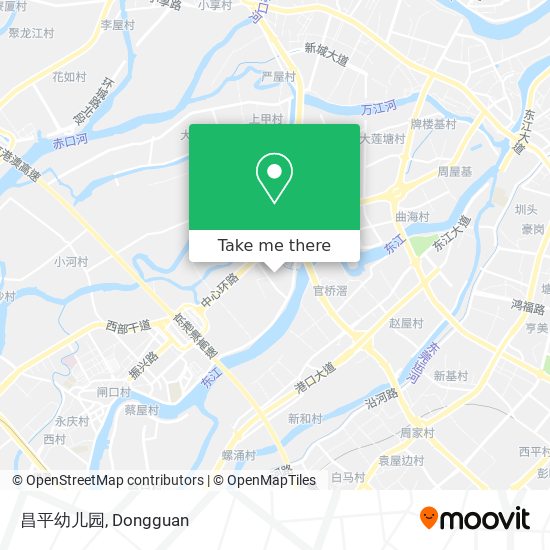 How To Get To 昌平幼儿园in 东莞市by Bus