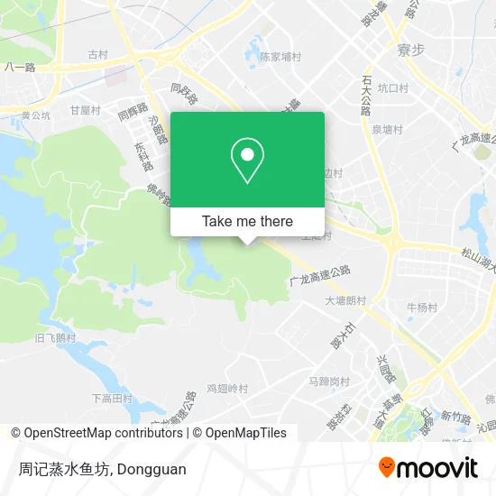 周记蒸水鱼坊 map