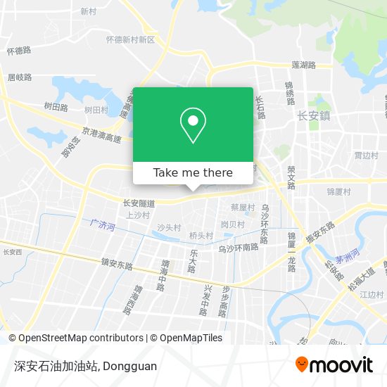 深安石油加油站 map