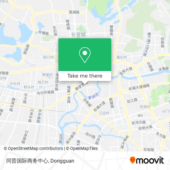 同晋国际商务中心 map