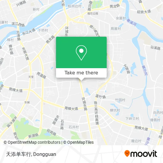 天添单车行 map