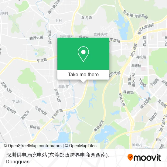 深圳供电局充电站(东莞邮政跨界电商园西南) map