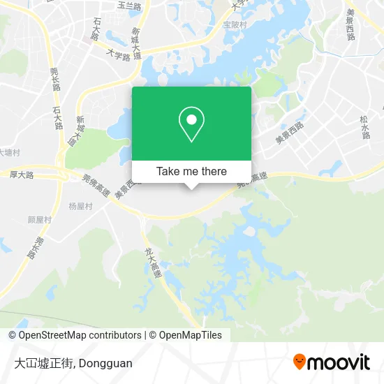 大冚墟正街 map