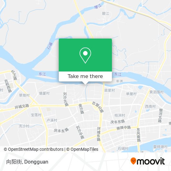 向阳街 map