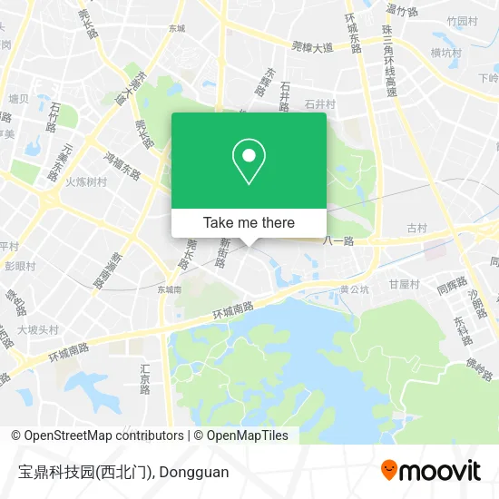 宝鼎科技园(西北门) map