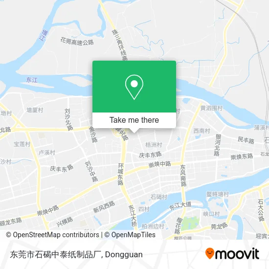 东莞市石碣中泰纸制品厂 map