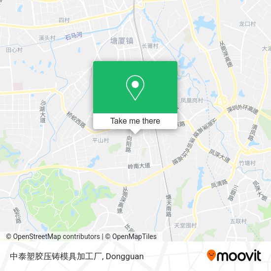 中泰塑胶压铸模具加工厂 map