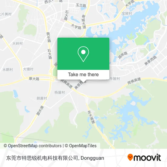 东莞市特思锐机电科技有限公司 map