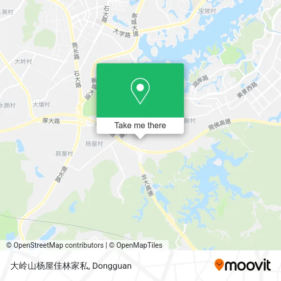 大岭山杨屋佳林家私 map