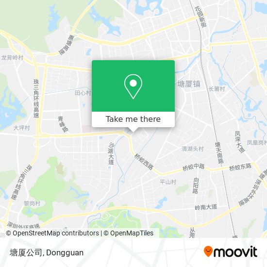 塘厦公司 map