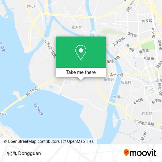 东涌 map