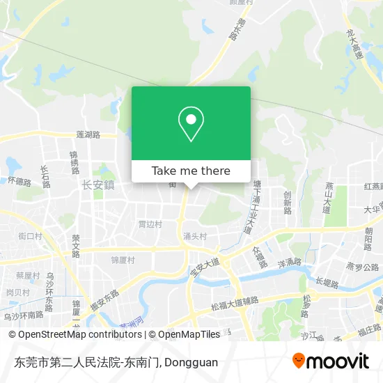 东莞市第二人民法院-东南门 map