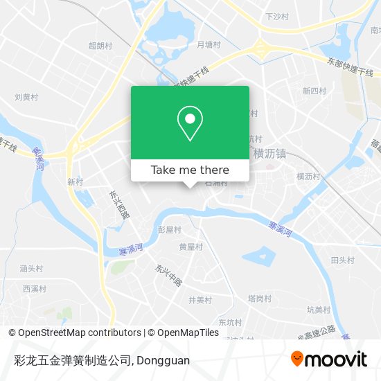 彩龙五金弹簧制造公司 map