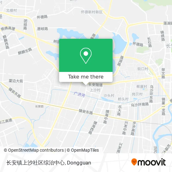 长安镇上沙社区综治中心 map