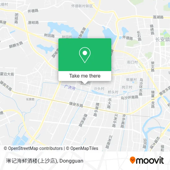 琳记海鲜酒楼(上沙店) map