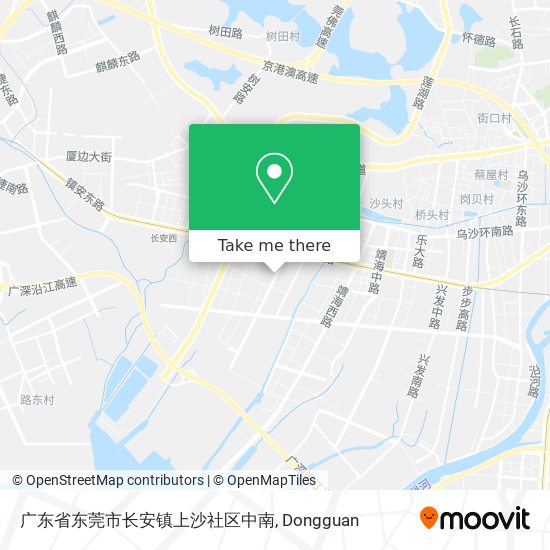 广东省东莞市长安镇上沙社区中南 map
