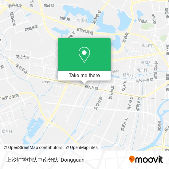 上沙辅警中队中南分队 map