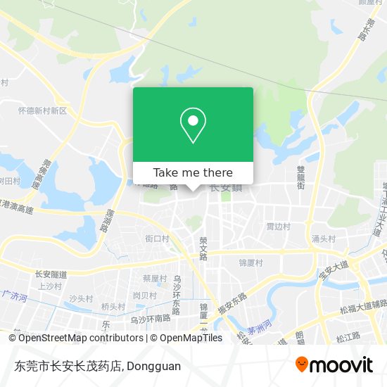 东莞市长安长茂药店 map
